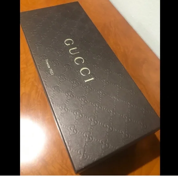 GUCCI Red Salandia Peep Toe Flats Size 40 (US 10) - Picture 8 of 9